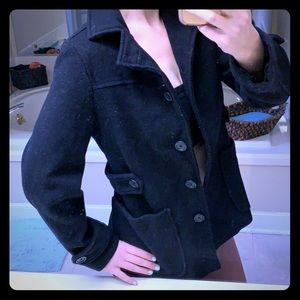5/$20 Gap Black Pea Coat